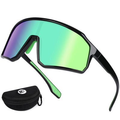 “BIRCEN youth baseball sunglasses with UV400 protection – wraparound sports glasses for boys and girls playing softball, cycling, or outdoor sports”