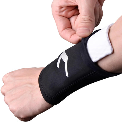 “COOLOMG black wrist guard for baseball, softball, or football – medium size”