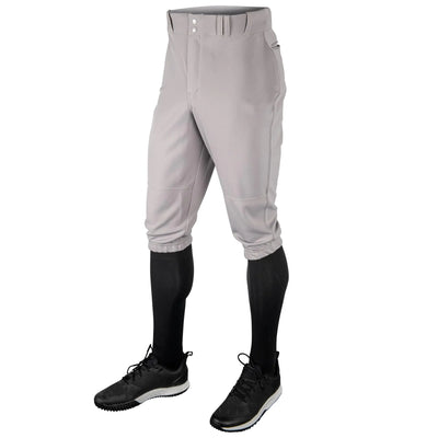 “Champro boys MVP youth baseball knickers – grey X-Large knicker-length pants for youth players”