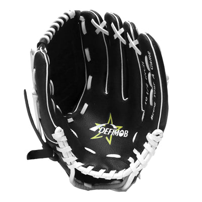 Defimob youth and adult beginner baseball/softball glove – infield mitt for left hand throwers