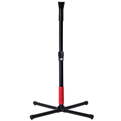 “Franklin Sports MLB XT adjustable youth batting tee in black – perfect for beginner baseball training”