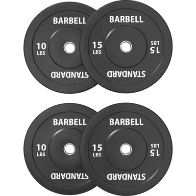 “Mikolo 25LB Olympic bumper plates – 2-inch rubber weight plates with steel insert (pair) for strength training”